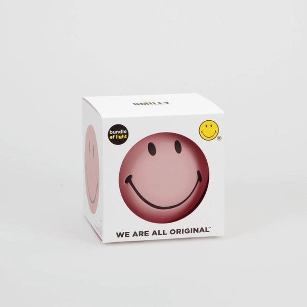 Bundle of Light - Smiley® Pink 小夜燈