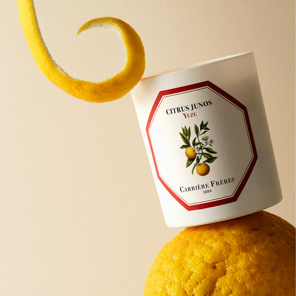 Yuzu Candle 柚子香薰蠟燭 Carriere Freres