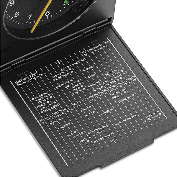 BC05 Braun Travel Analogue Alarm Clock 黑色