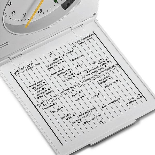 BC05 Braun Travel Analogue Alarm Clock 白色