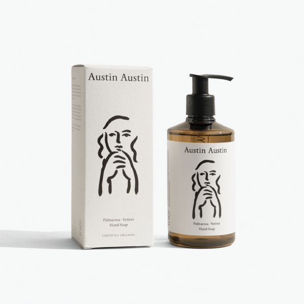 Palmarosa & Vetiver Hand Soap 玫瑰草與香根草洗手液