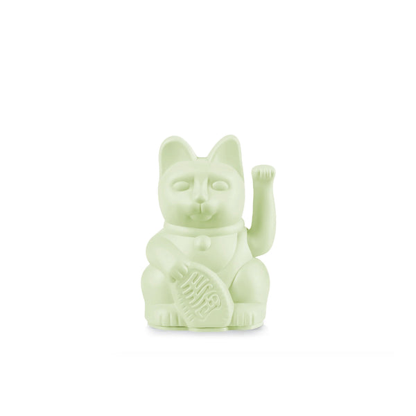 Lucky Cat - Mini Light Green 淺綠色迷你 幸運招財貓 Donkey