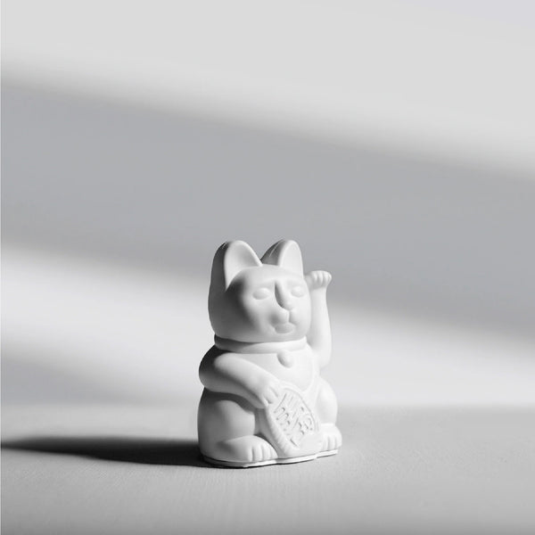 Lucky Cat - Mini White 白色迷你 幸運招財貓 Donkey