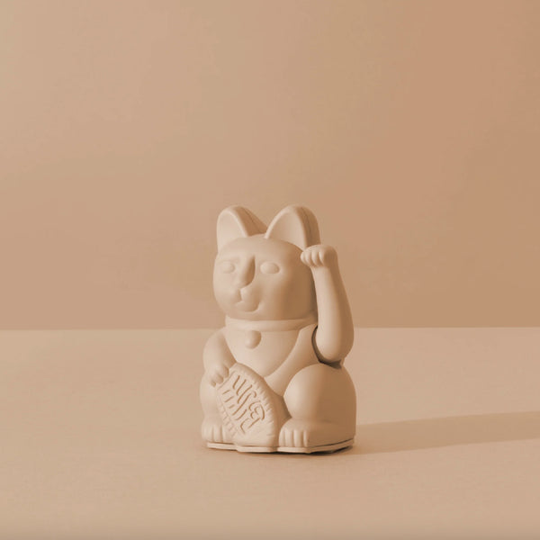 Lucky Cat - Mini Ocher 土色迷你 幸運招財貓 Donkey