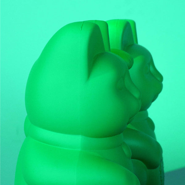 Lucky Cat - Vivid Green 鮮綠色 幸運招財貓