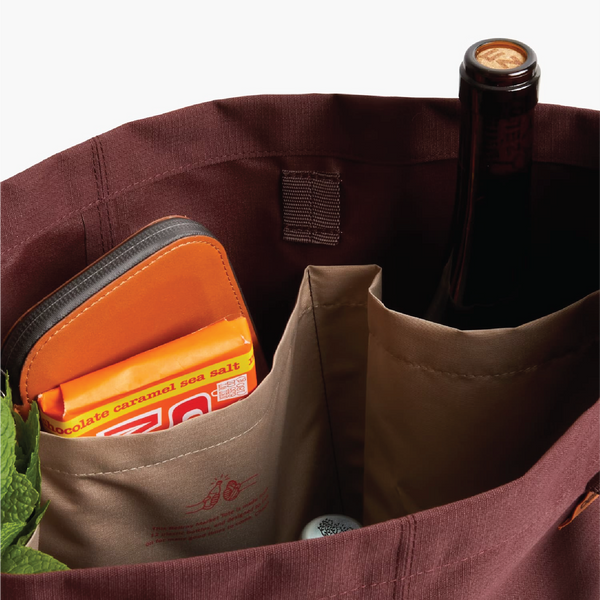 Market Tote - Burgundy