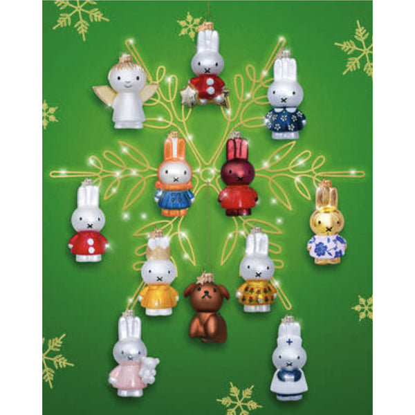 Nijntje Miffy Angel Ornament Glass 玻璃聖誕掛飾