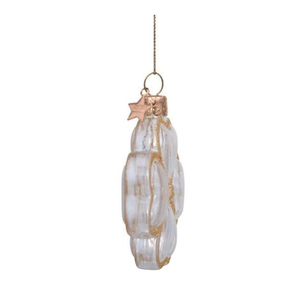 Oil Transparent Clover Ornament Glass 玻璃掛飾