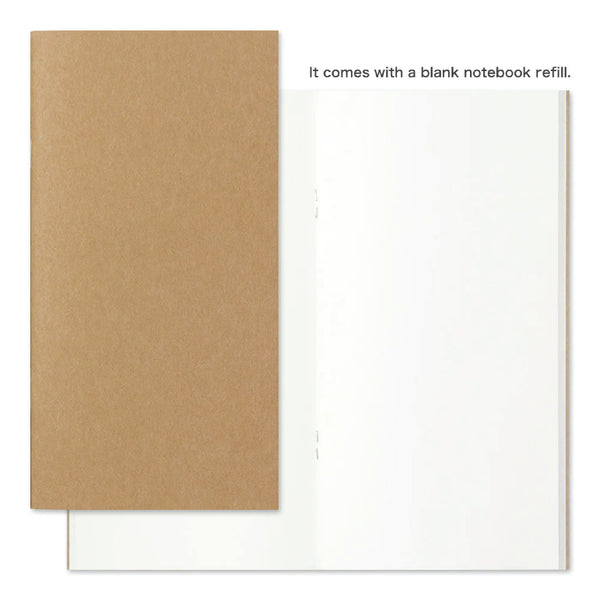 日本 TRAVELER'S Notebook 牛皮旅人手帳組 - Black