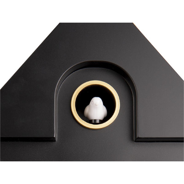 黑色 Wall Clock Modern Cuckoo 搖擺布谷鳥掛鐘 ( 整點報時 )