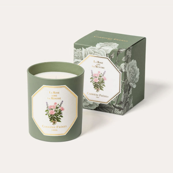 2022情人節版 La Rose Aime La Menthe 玫瑰薄荷香薰蠟燭