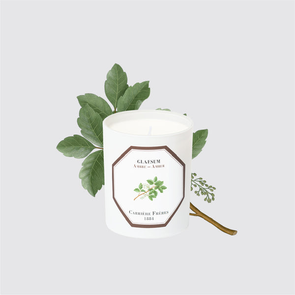 Carriere Freres Amber Candle