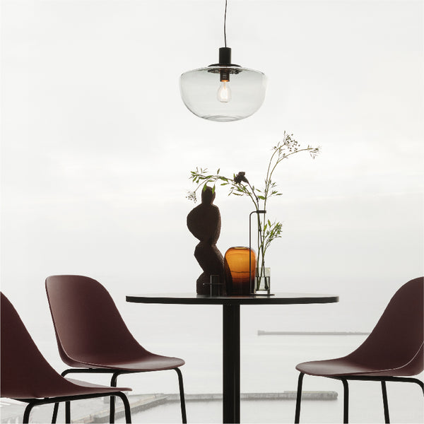 Menu Bank Pendant Smoke