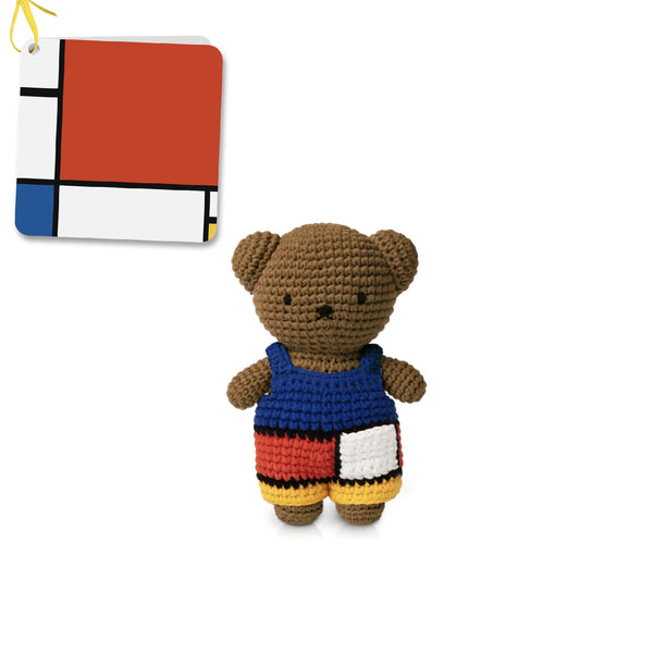 Boris Piet Mondrian Inspired Outfit 手工鈎編公仔 蒙德里安特別版 Just Dutch