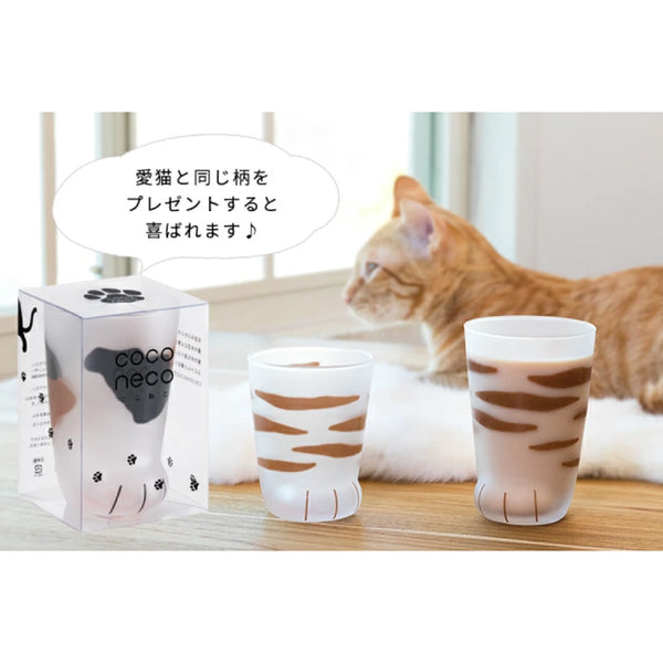 Coconeco 系列可愛貓腳杯 豹紋貓款 Aderia
