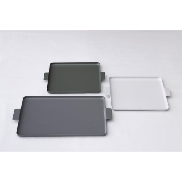 Colored Aluminum Tray Rectangle 鋁質托盤 yumiko iihoshi