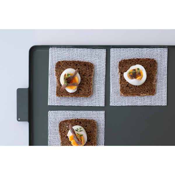 Colored Aluminum Tray Rectangle 鋁質托盤 yumiko iihoshi