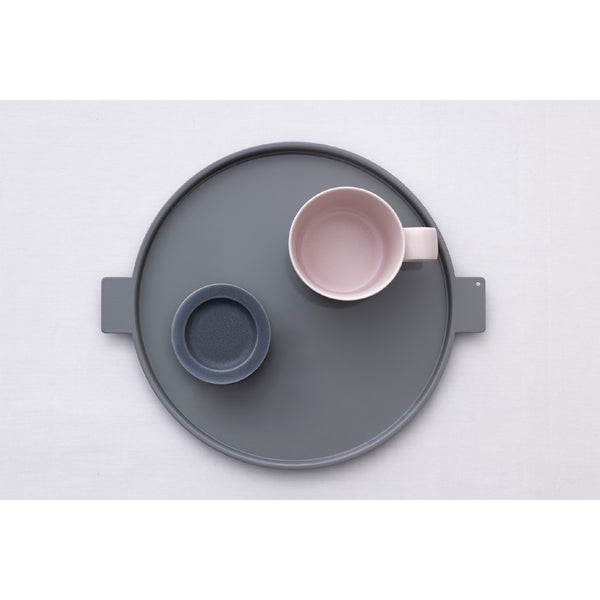 Colored Aluminum Tray Round 225 鋁質托盤 yumiko iihoshi