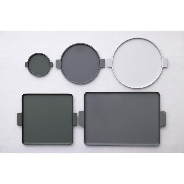 Colored Aluminum Tray Round 225 鋁質托盤 yumiko iihoshi