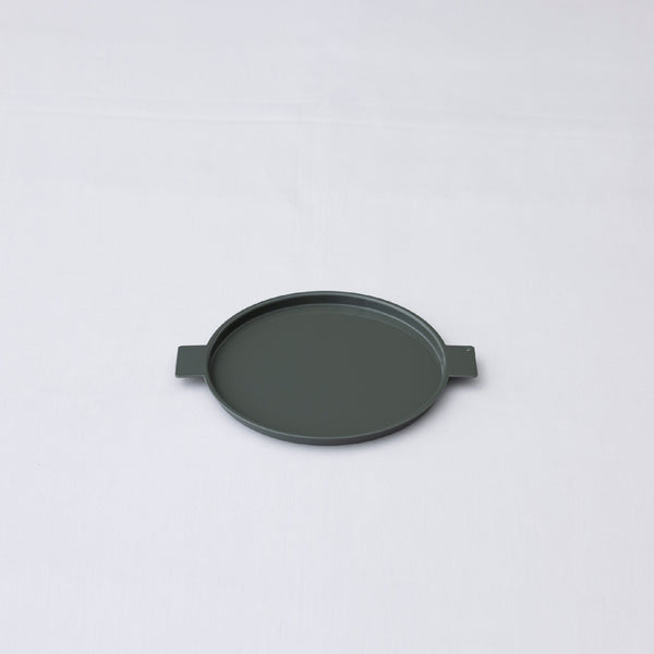 Colored Aluminum Tray Round L 鋁質托盤 yumiko iihoshi