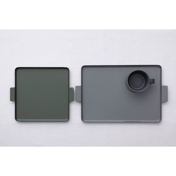 Colored Aluminum Tray Square 鋁質托盤 yumiko iihoshi