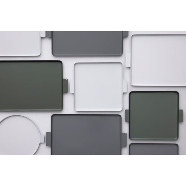 Colored Aluminum Tray Square 鋁質托盤 yumiko iihoshi