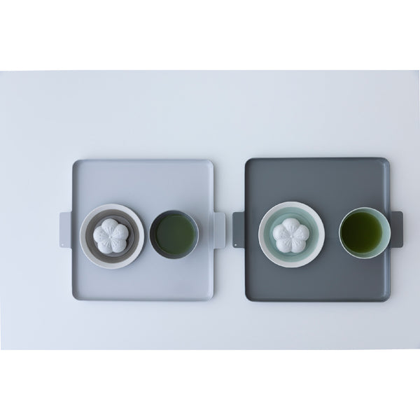 Colored Aluminum Tray Square 鋁質托盤 yumiko iihoshi