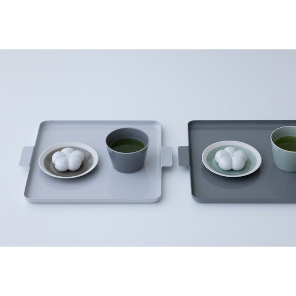 Colored Aluminum Tray Square 鋁質托盤 yumiko iihoshi