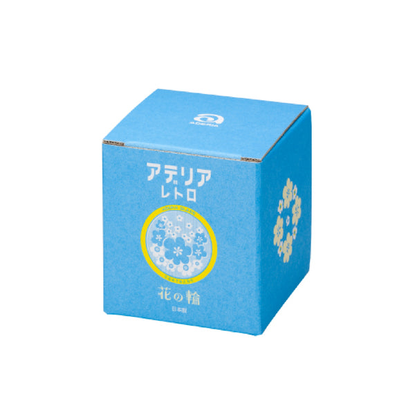Deep Goblet - Hananowa 藍白小花復古高腳闊口杯 ADERIA