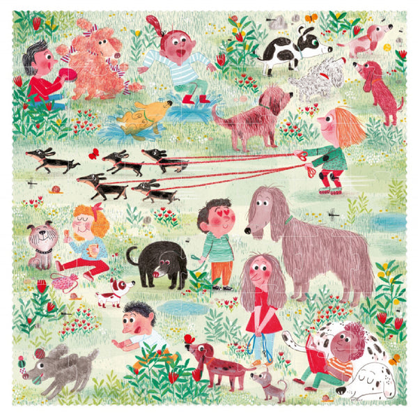 Dogs Puzzle Londji