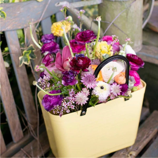 Hinza Small Green Plastic Hinza bags Yellow