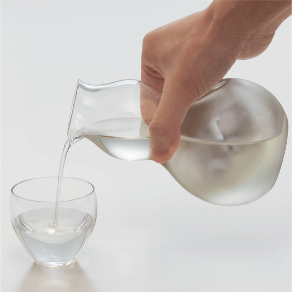 Hisago Tokkuri Sake Bottle 玻璃清酒瓶 Aderia