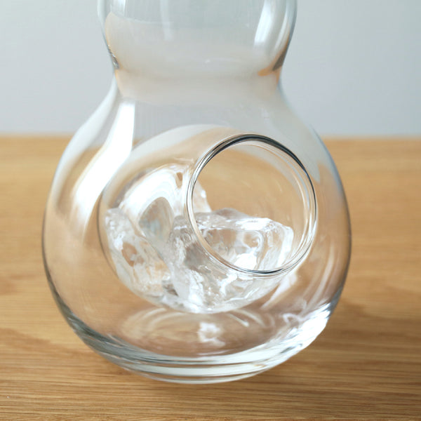 Hisago Tokkuri Sake Bottle 玻璃清酒瓶 Aderia