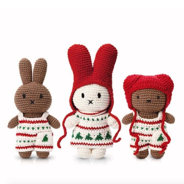 Miffy Handmade And Her Christmas Dress & Red Hat