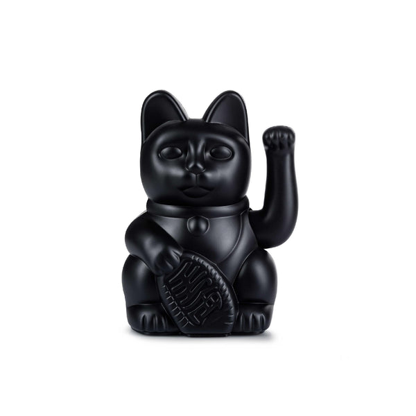 Lucky Cat Black MANEKI NEKO by donkey