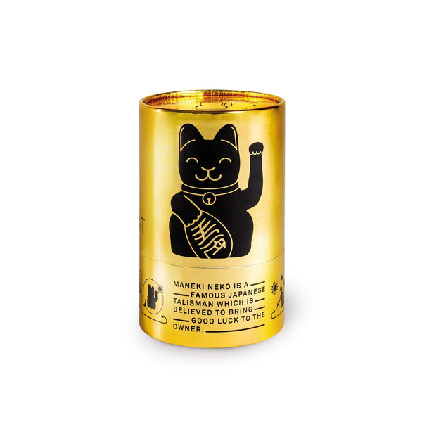 Lucky Cat Glossy Black MANEKI NEKO by donkey