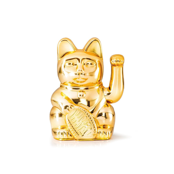 Lucky Cat Glossy Gold MANEKI NEKO by donkey
