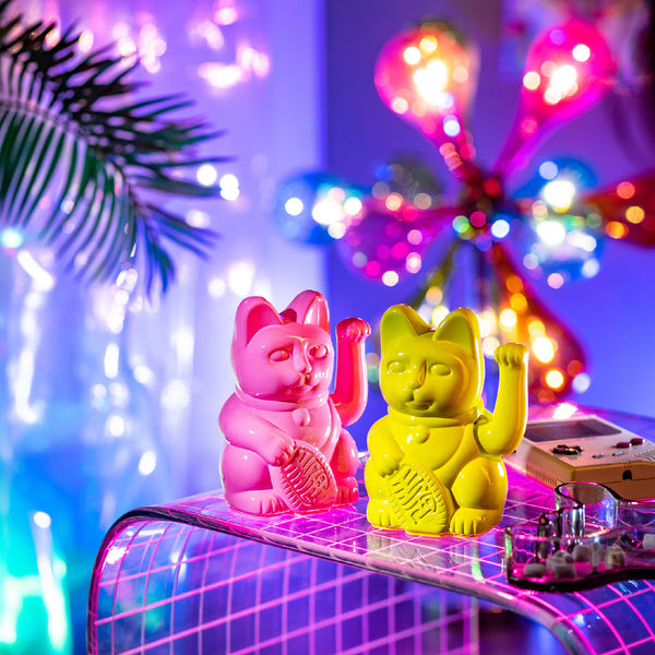 Donkey Lucky Cat Glossy Pink