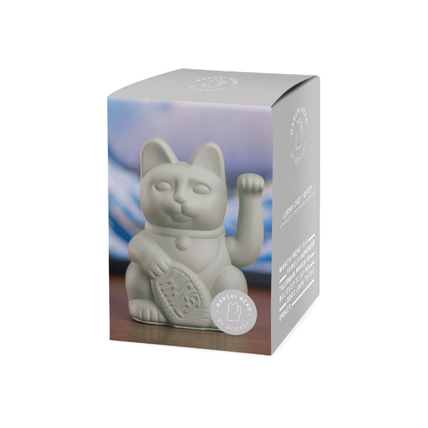 Lucky Cat Grey MANEKI NEKO by Donkey