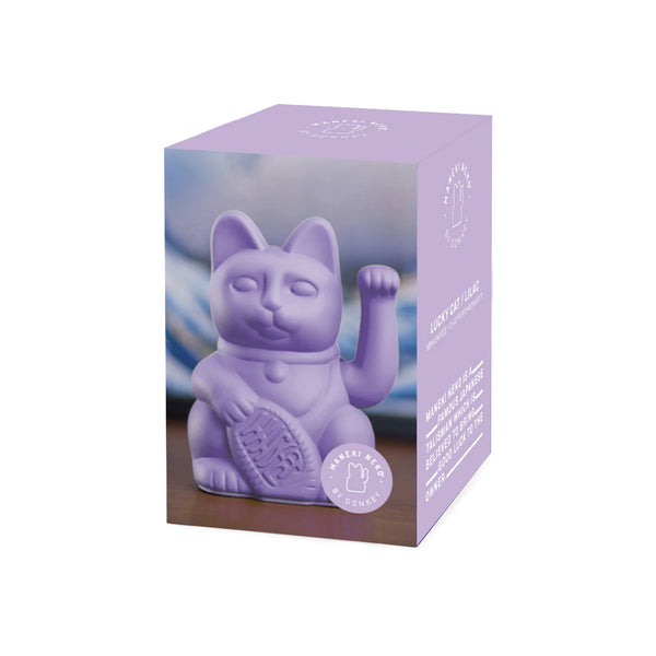 Lucky Cat - Lilac 紫丁香色 幸運招財貓 MANEKI NEKO by Donkey