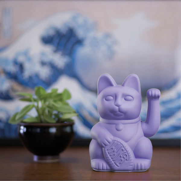 Lucky Cat - Lilac 紫丁香色 幸運招財貓 MANEKI NEKO by Donkey