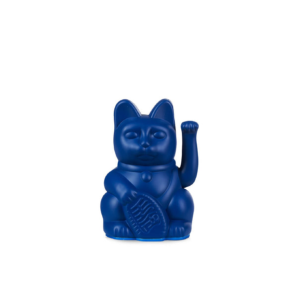 Lucky Cat Mini Dark Blue MANEKI NEKO by Donkey