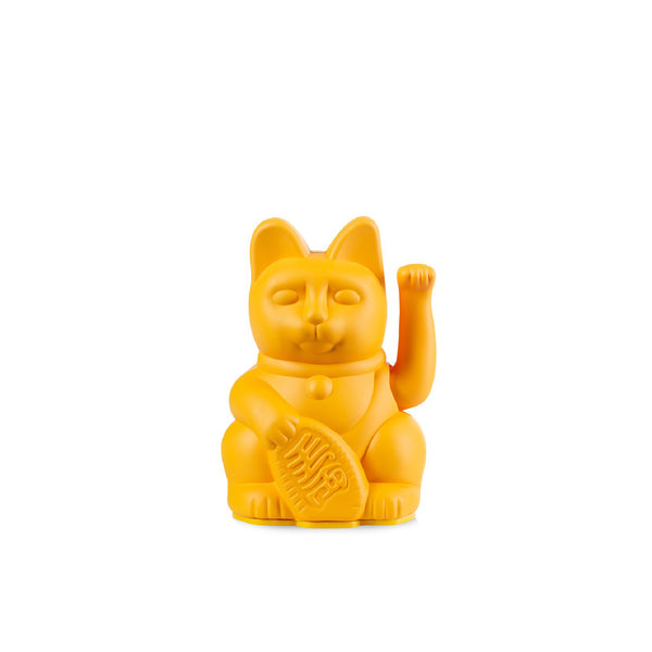 Lucky Cat Mini Deep Yellow MANEKI NEKO by Donkey