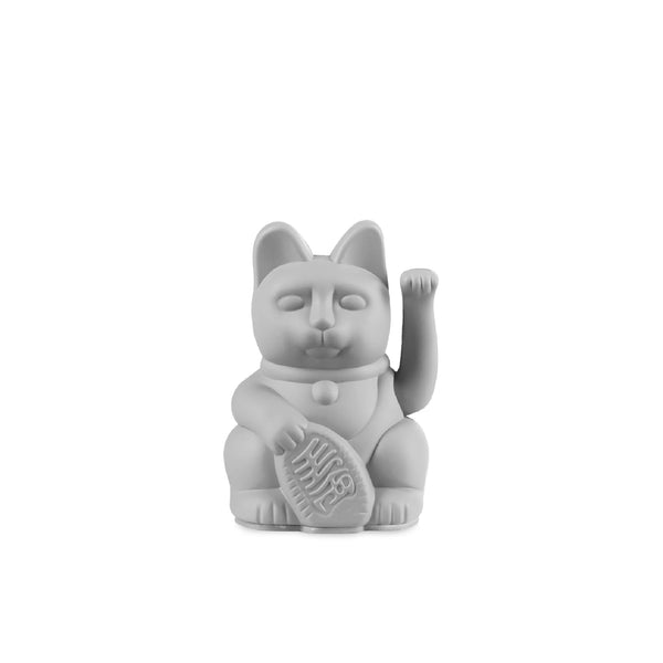 Lucky Cat - Mini Grey 灰色迷你 幸運招財貓 MANEKI NEKO by Donkey