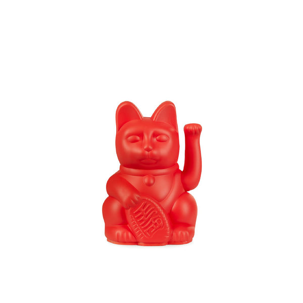 Lucky Cat Mini Red MANEKI NEKO by Donkey