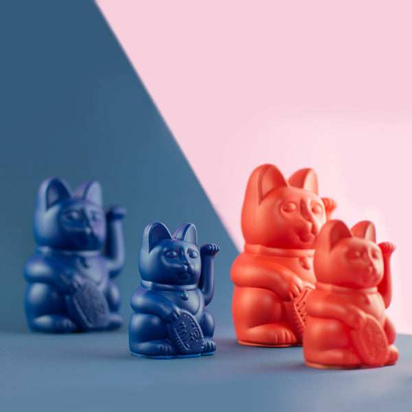 Lucky Cat Mini Red MANEKI NEKO by Donkey