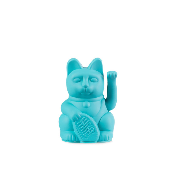Lucky Cat Mini Turquoise MANEKI NEKO by Donkey