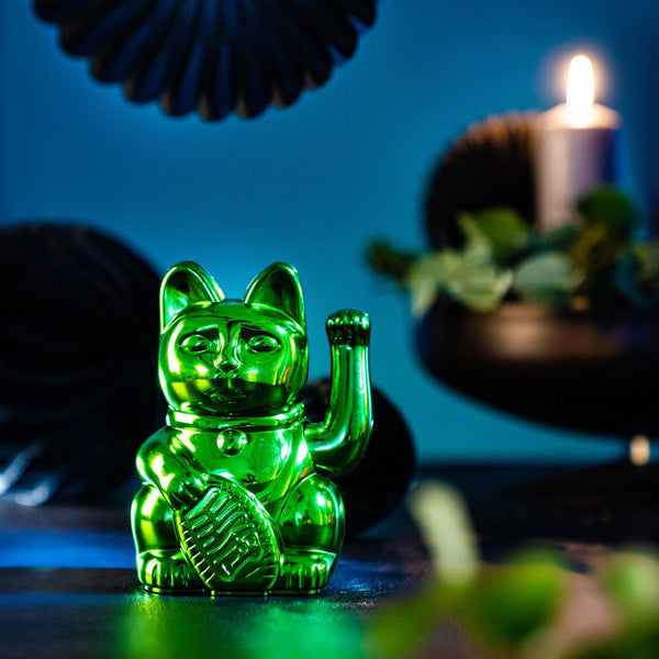 Donkey Lucky Cat Shiny Green