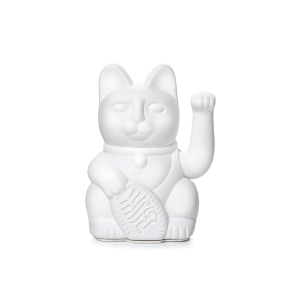 Lucky Cat White MANEKI NEKO by donkey