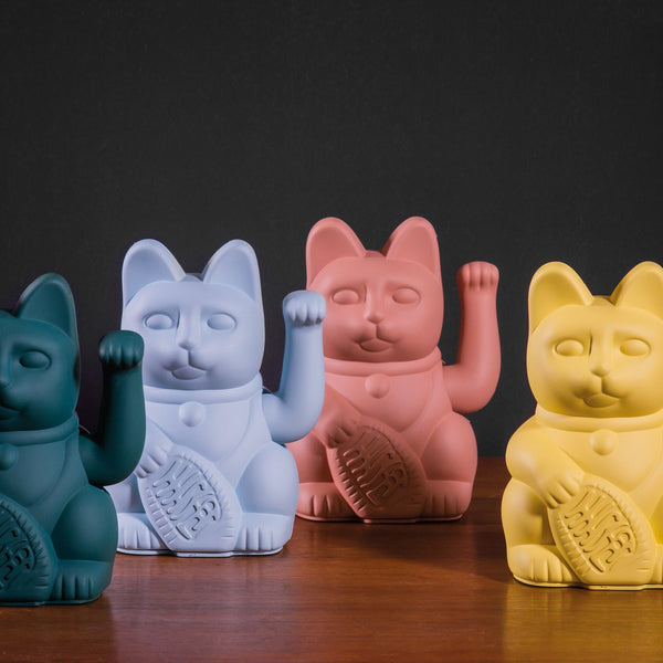 Lucky Cat Yellow MANEKI NEKO by donkey